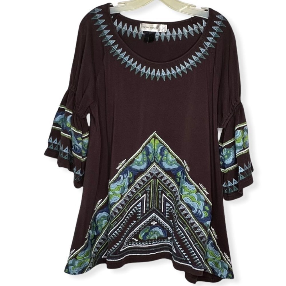 Urban Mangoz Embroidered Top